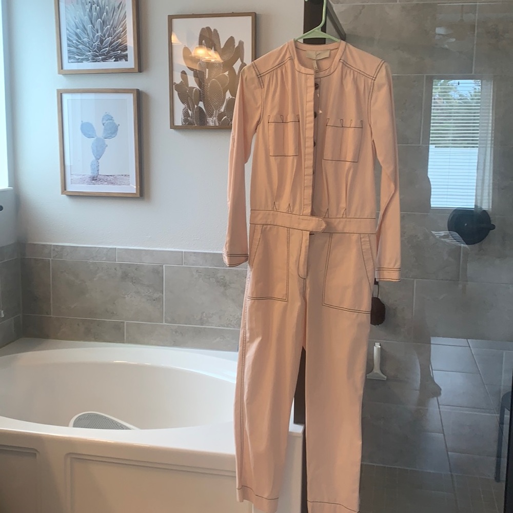 Joie Pink Jumpsuit new with tags